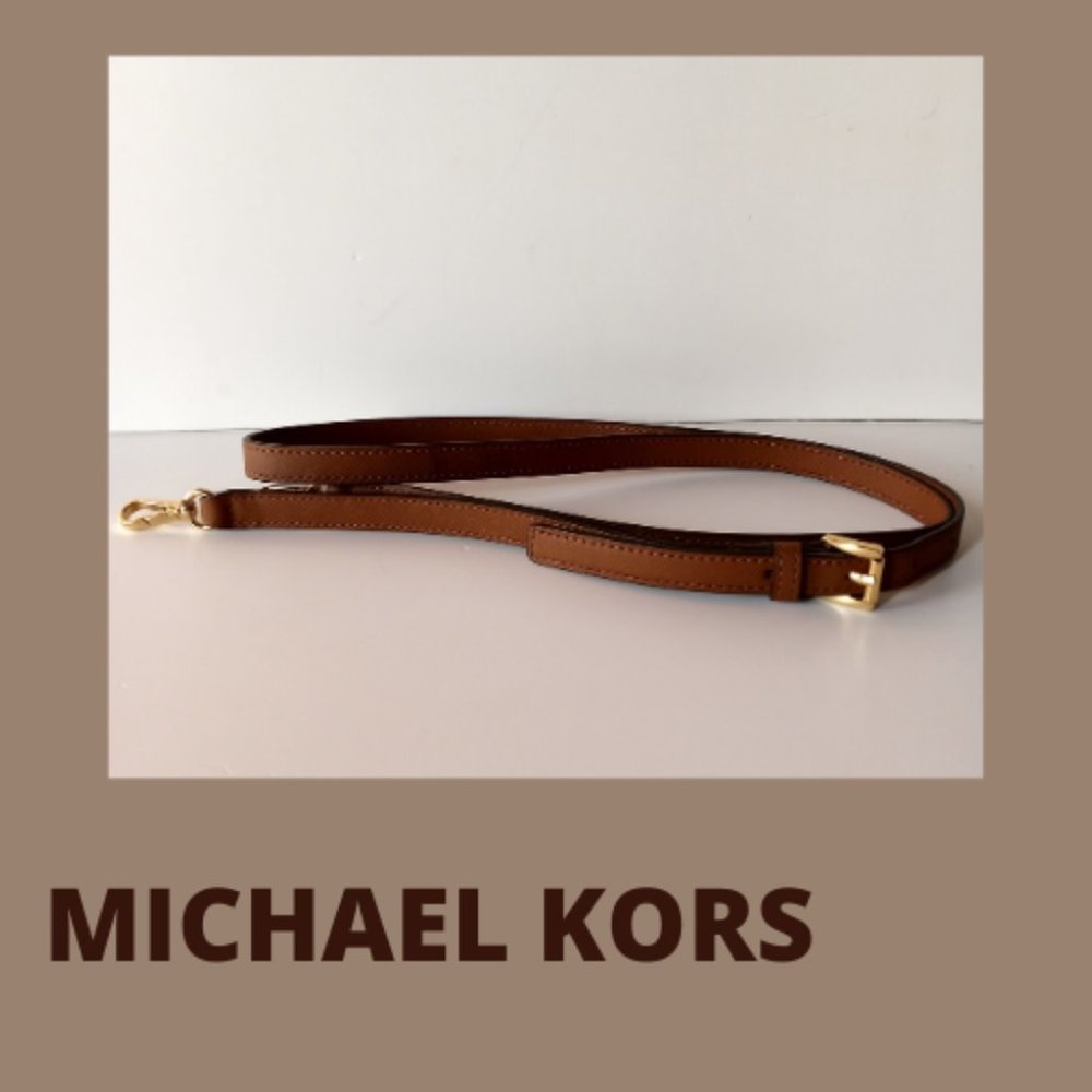 COPY - KORS REPLACEMENT SAFFIANO LEATHER HANDBAG STRAP